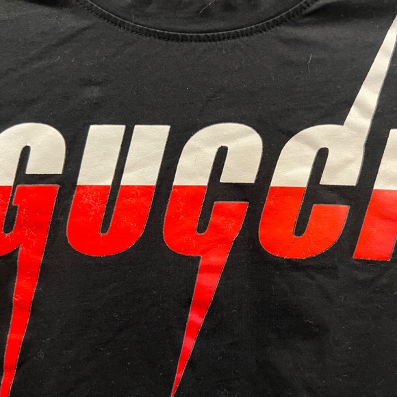 Gucci blade logo print t shirt - Picture 4 of 8